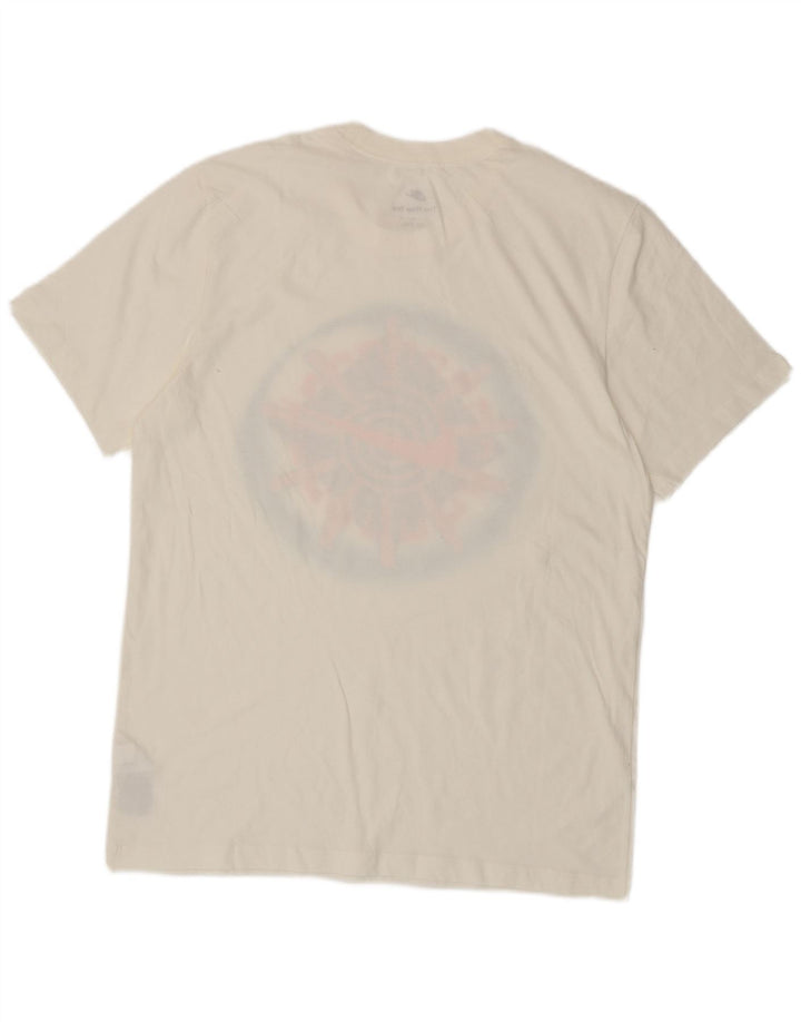 Nike Herren-T-Shirt mit Grafik, mittelweiße Baumwolle