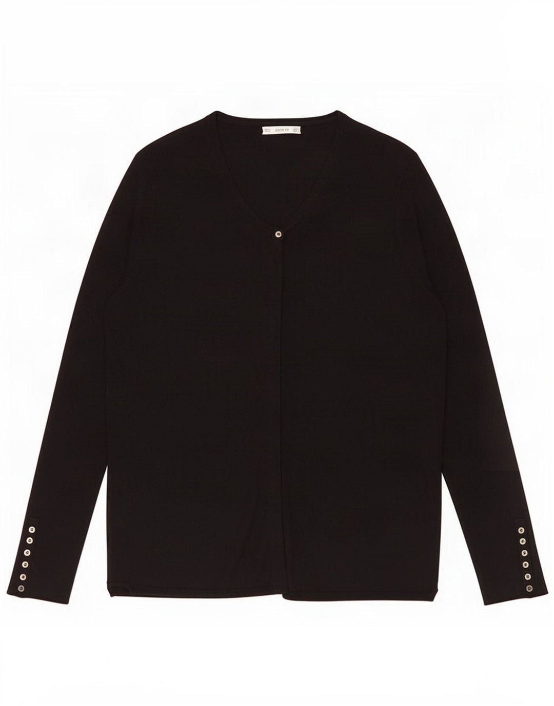 Zara Damen-Cardigan-Pullover UK 16 Large Schwarz