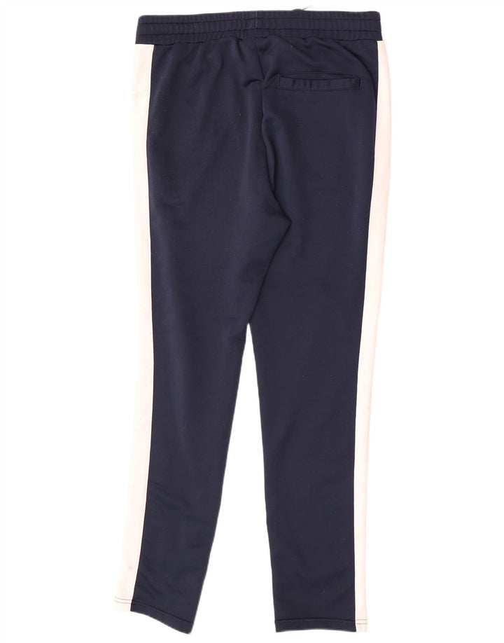 Fila Herren-Trainingshose, Mittelblau, Farbblock-Polyester