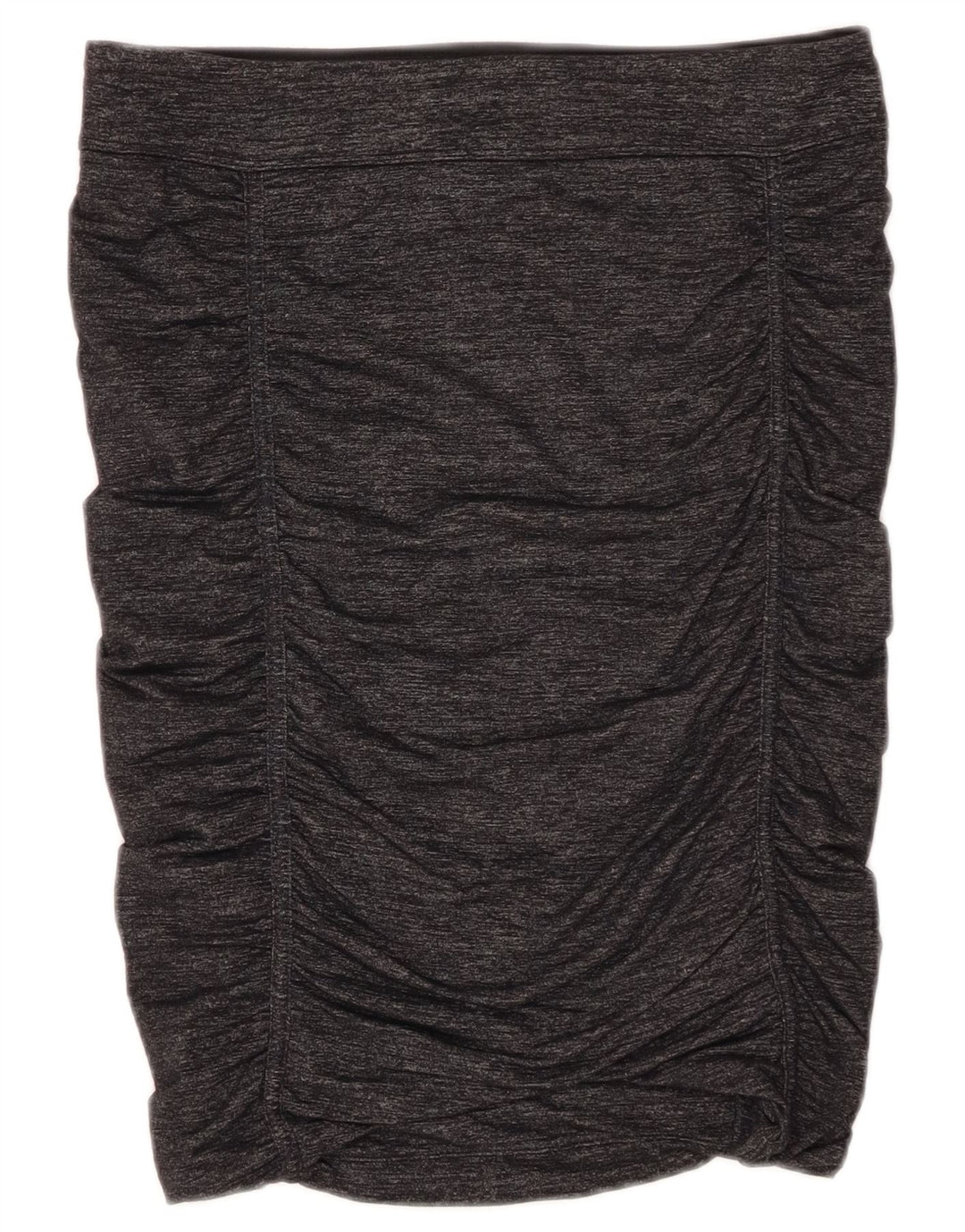 Athleta Damenrock Small W28 Grau meliertes Nylon