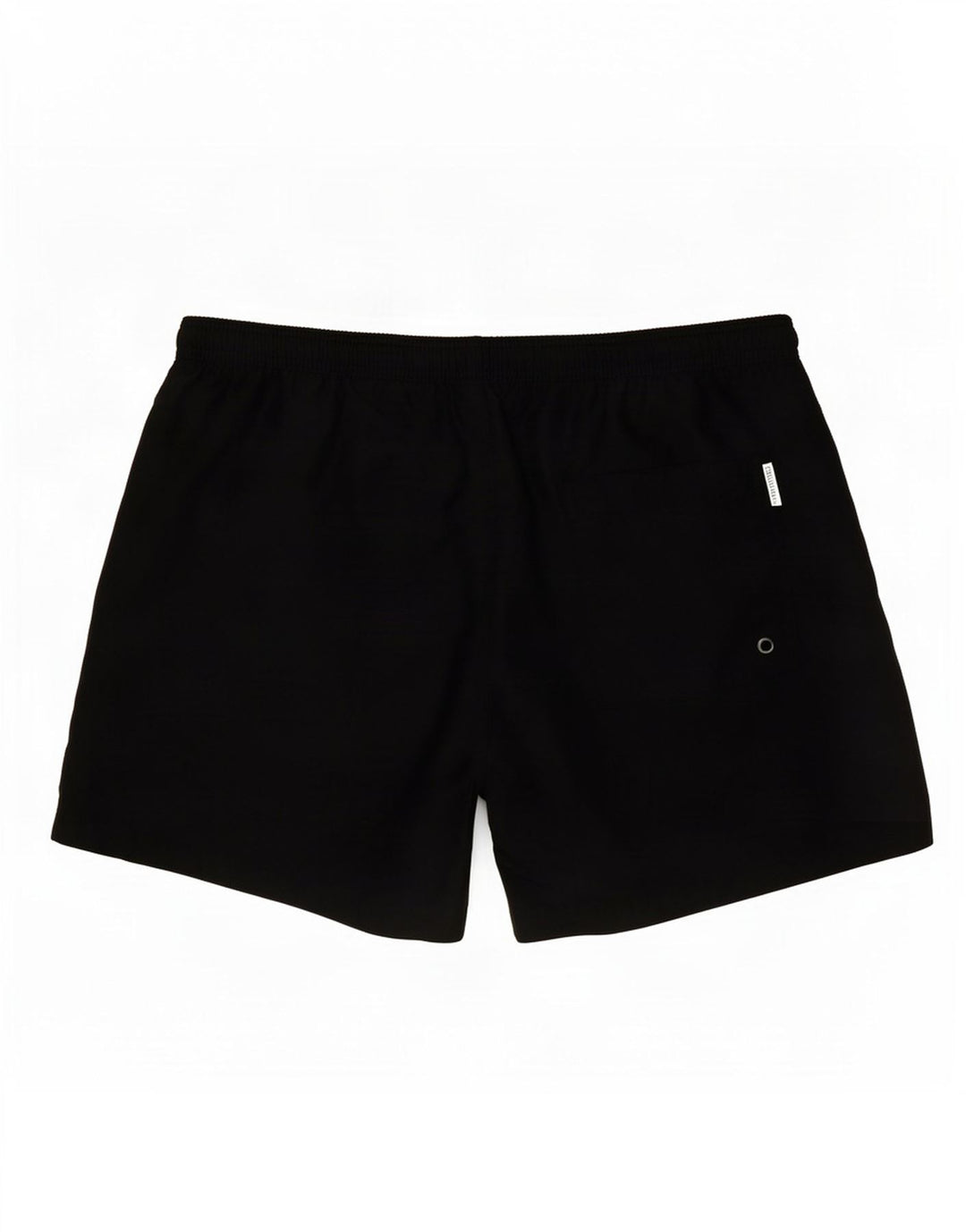 Calvin Klein Herren-Badeshorts mit Grafik, groß, schwarzes Farbblock-Polyester