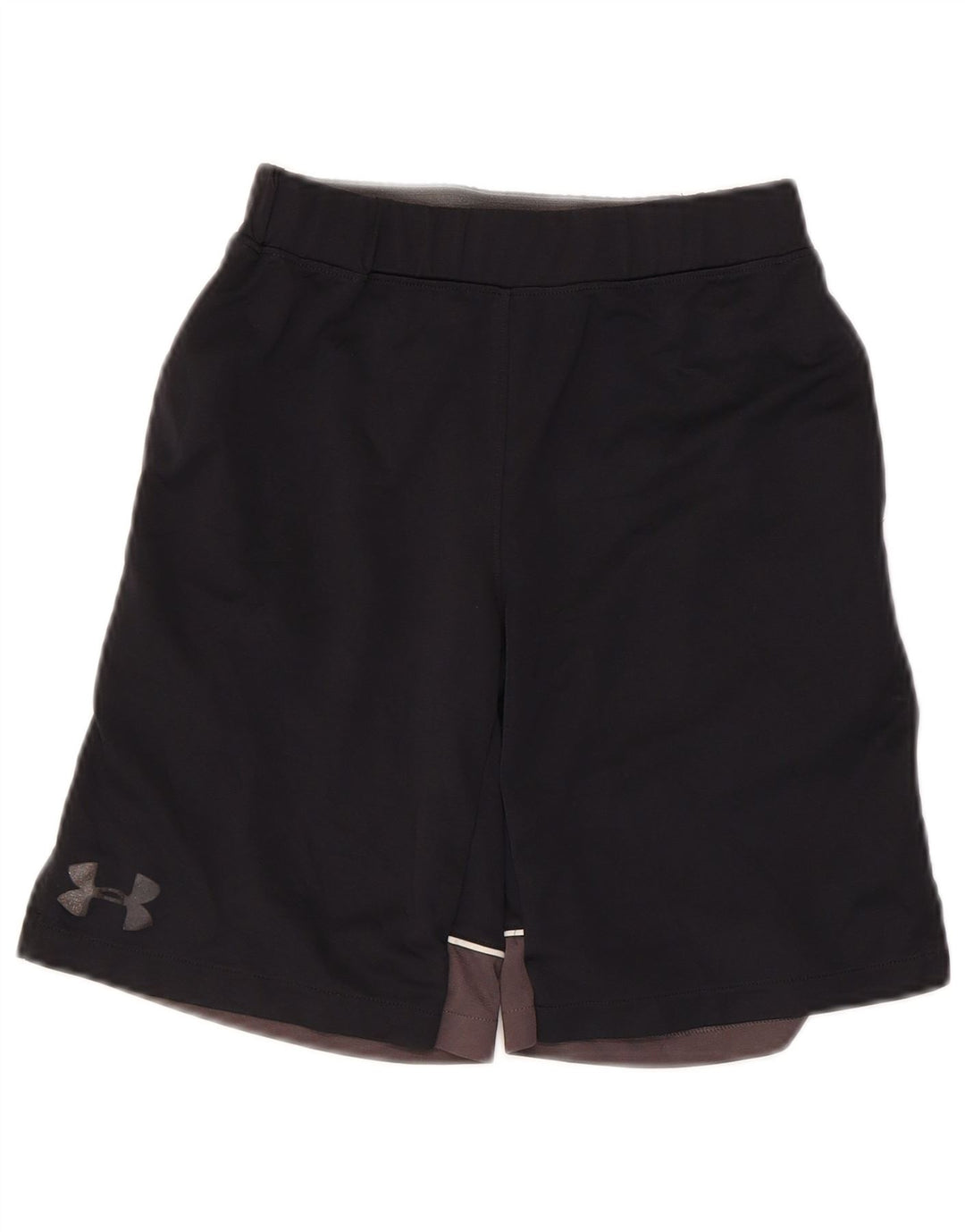 Under Armour Jungen-Sportshorts mit Grafik, 7–8 Jahre, Größe S, Schwarz, Farbblock