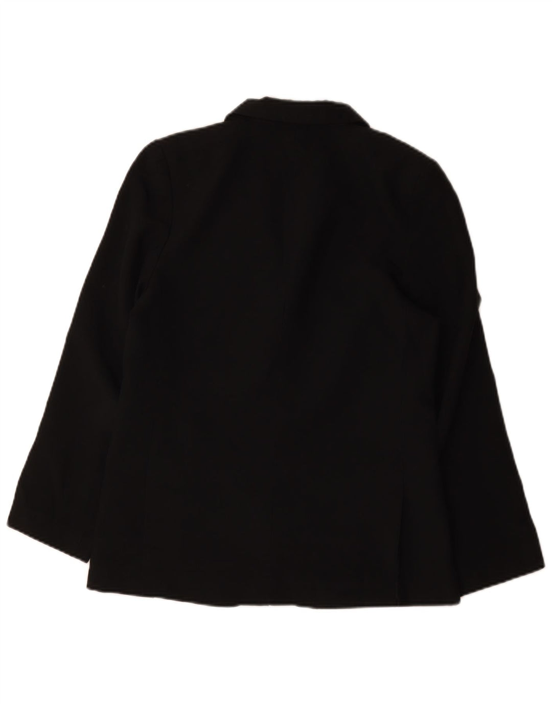 Marks & Spencer Jungen-Blazer mit 2 Knöpfen, 12–13 Jahre, schwarzes Polyester