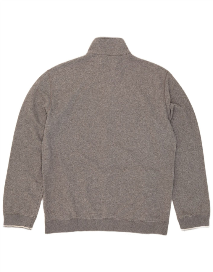 CHAMPION Herren-Trainingsanzugoberteil, XL, grau gefleckte Baumwolle