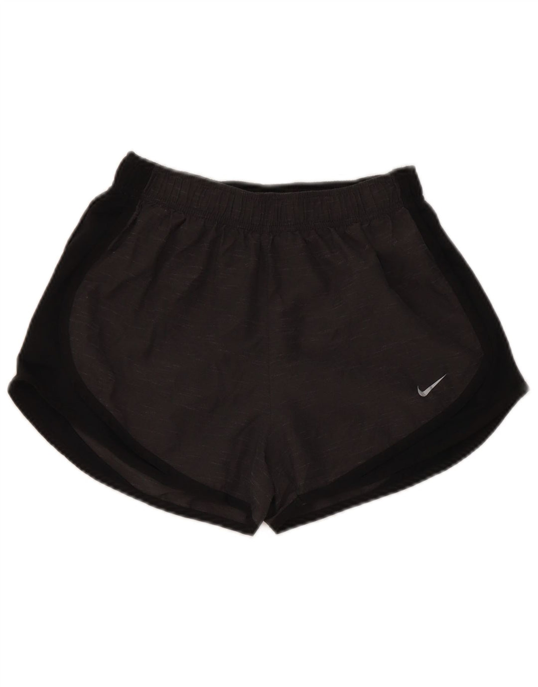 Nike Damen Sportshorts UK 8 Small Graues Colourblock-Polyester