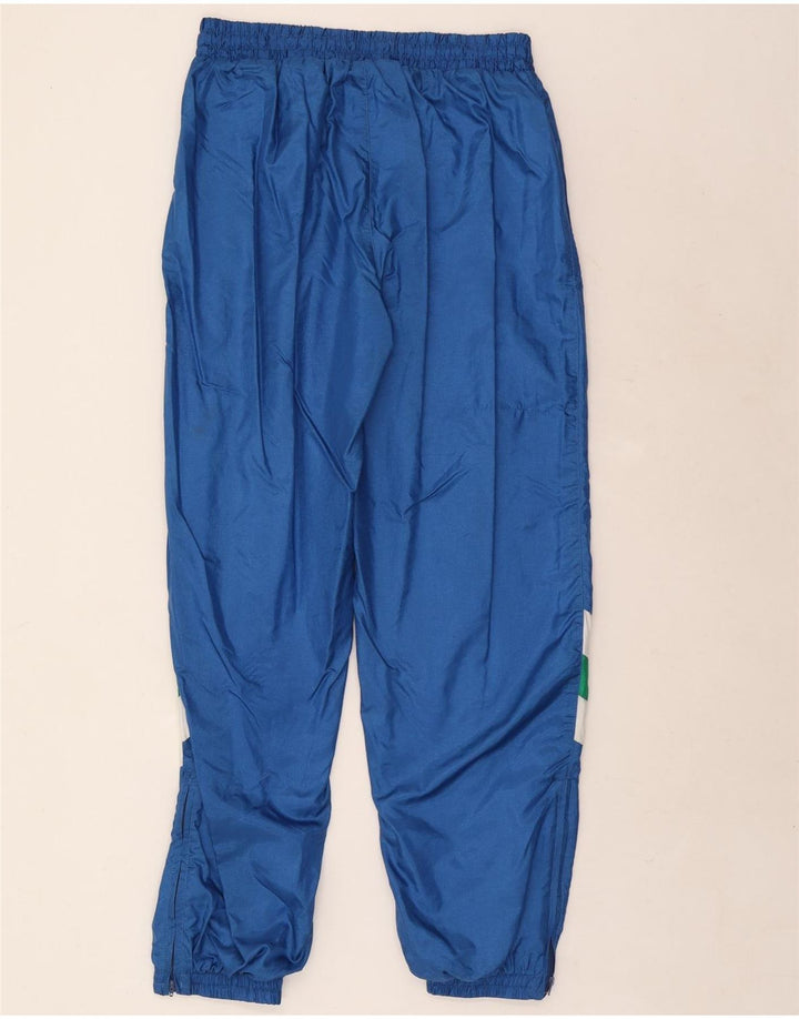 Marcel Clair Herren-Trainingshose, Jogginghose, mittelblau, Farbblock