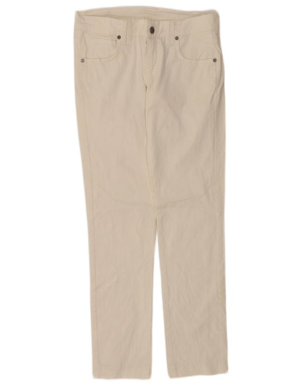 Colmar Damen Slim Jeans IT 44 Medium W30 L30 Weiße Baumwolle