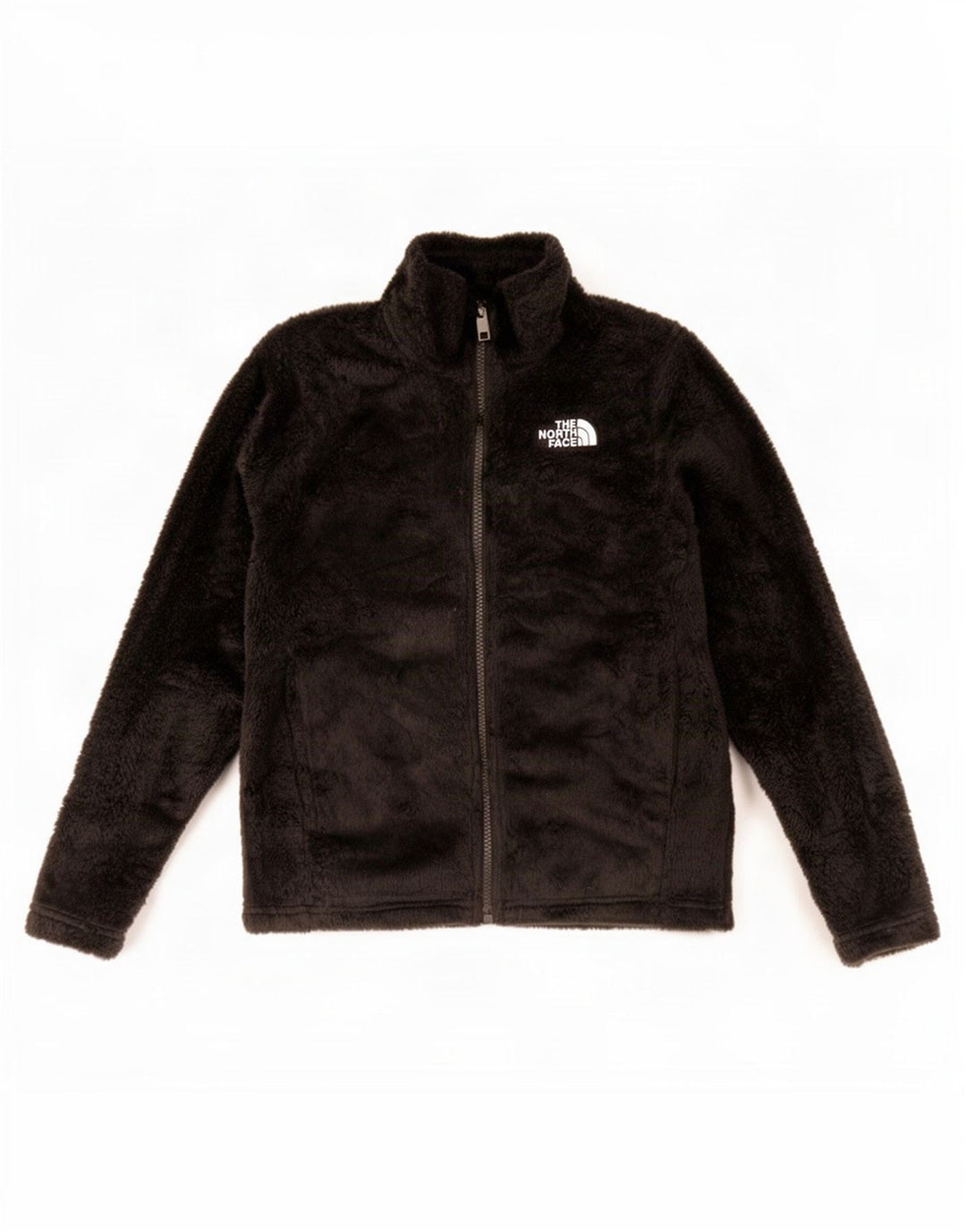 The North Face Mädchen-Fleecejacke, 9–10 Jahre, mittelschwarzes Polyester