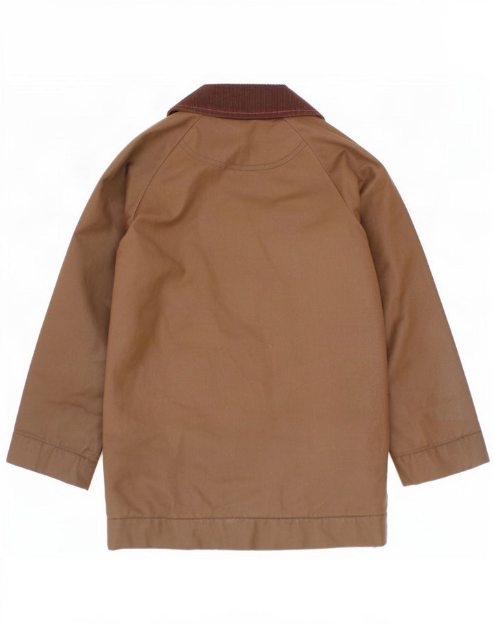 Joules Mädchen-Jacke aus gewachster Baumwolle, 4–5 Jahre, Braun