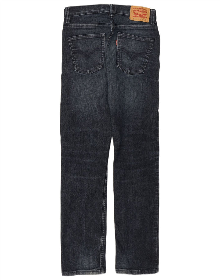 LEVI'S Mädchen 511 Slim Jeans 13–14 Jahre W27 L27 Blaue Baumwolle