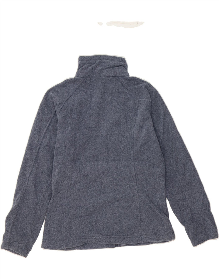 COLUMBIA Womens Fleece Jacket UK 10 Small Blue Polyester Vintage Columbia and Second-Hand Columbia from Messina Hembry 