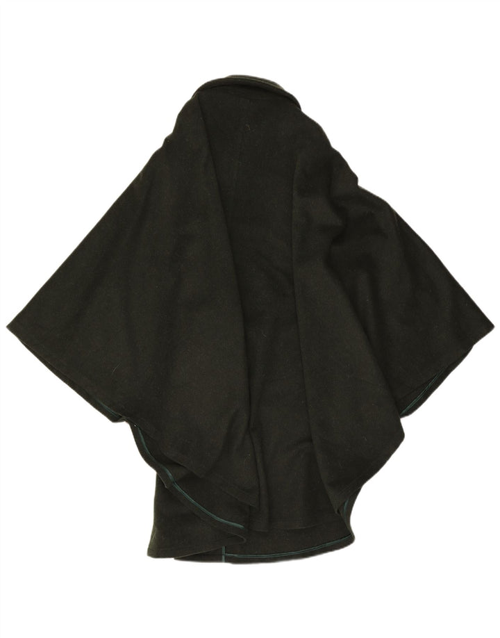 Moessmer Damen Cape-Mantel, Einheitsgröße, Khaki, Wolle