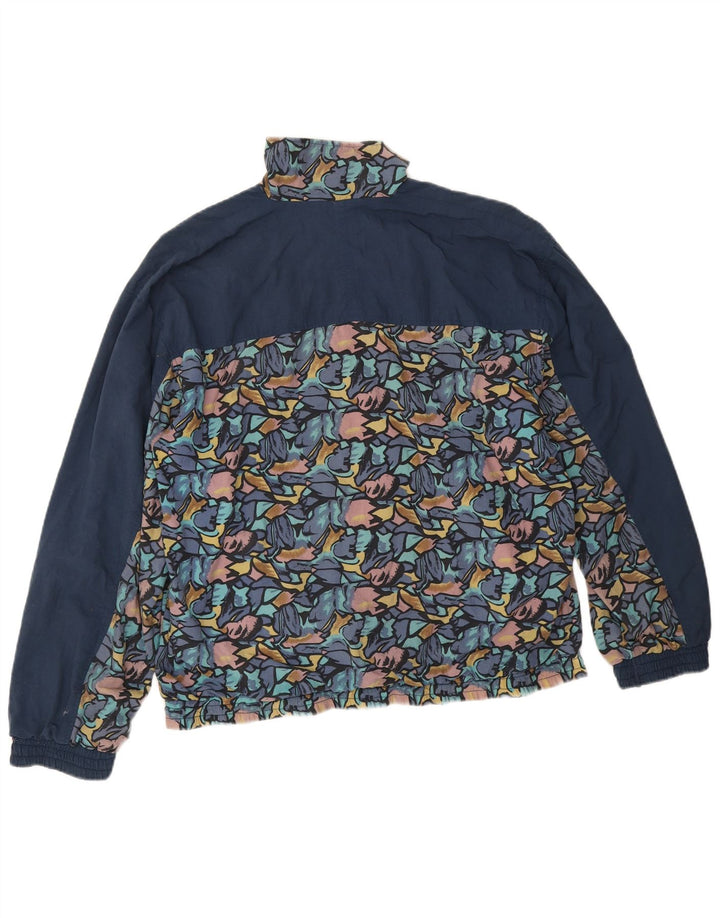 Orso Poeta Herren-Trainingsanzug-Top-Jacke, mittelgroß, Marineblau