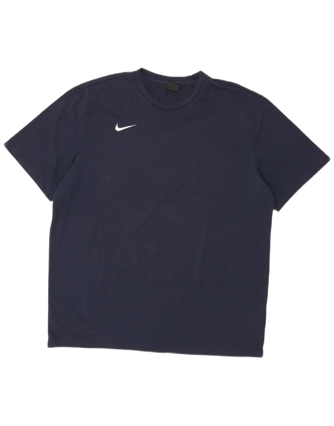 Nike Herren Dri Fit T-Shirt 2XL Marineblau Baumwolle