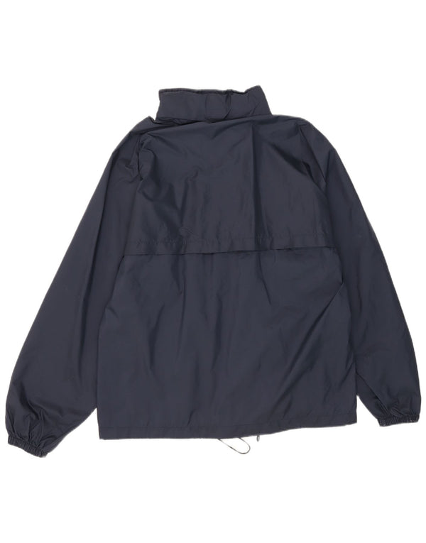 Champion Herren-Regenjacke mit Kapuze, Größe S, Marineblau, Größe 36, Polyamid