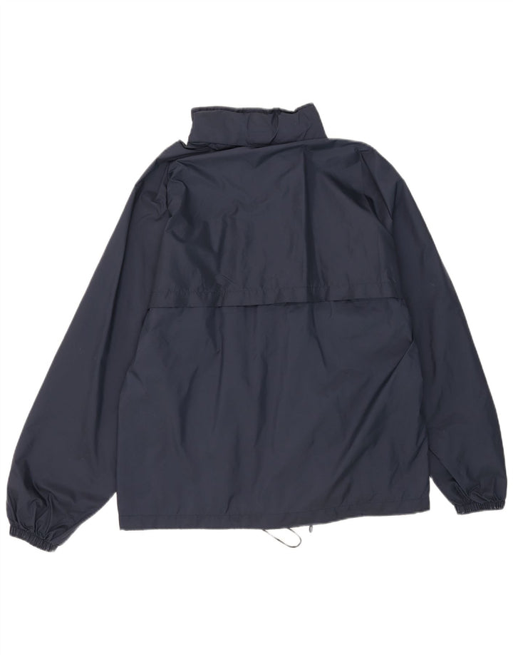 Champion Herren-Regenjacke mit Kapuze, Größe S, Marineblau, Größe 36, Polyamid