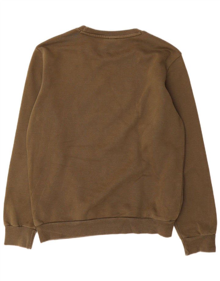 Puma Herren Grafik-Sweatshirt-Pullover, klein, Khaki, Baumwolle