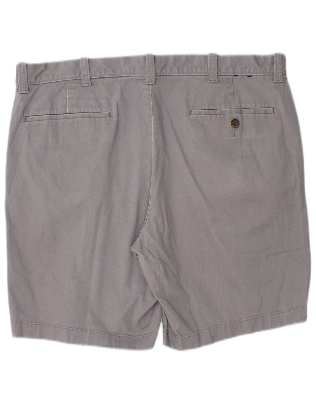 J. CREW Herren-Chinoshorts W36, Größe L, Grau, Baumwolle
