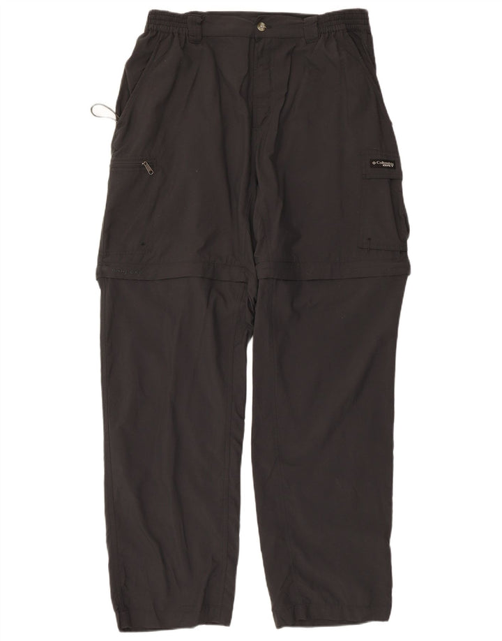 Columbia Gerade Herren-Cargohose, Größe M, W32, L29, Grau