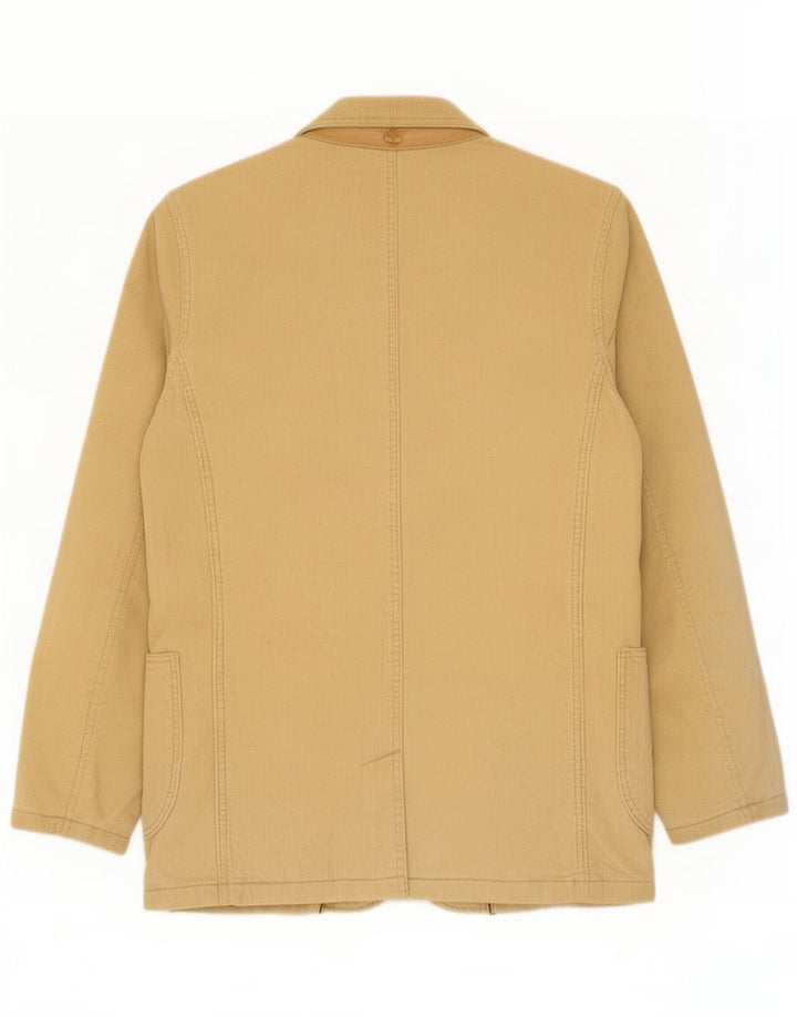 Timberland Herren 3-Knopf-Blazer aus Cord, UK 38, mittelbeige Baumwolle