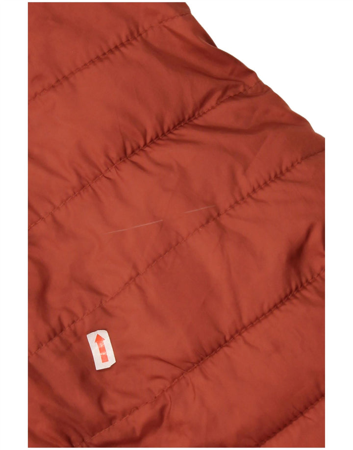 Quiksilver Herren Wattierte Jacke UK 38 Mittelbraunes Polyester