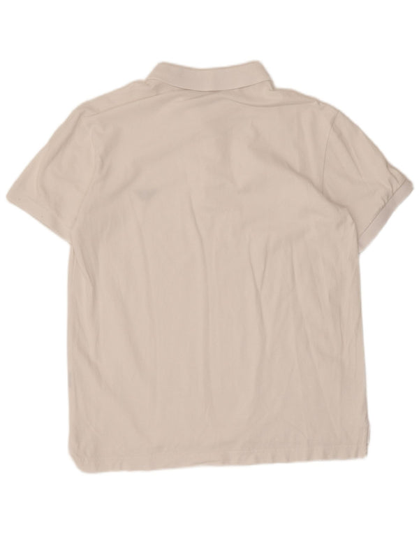 Emporio Armani Mens Polo Shirt Medium White