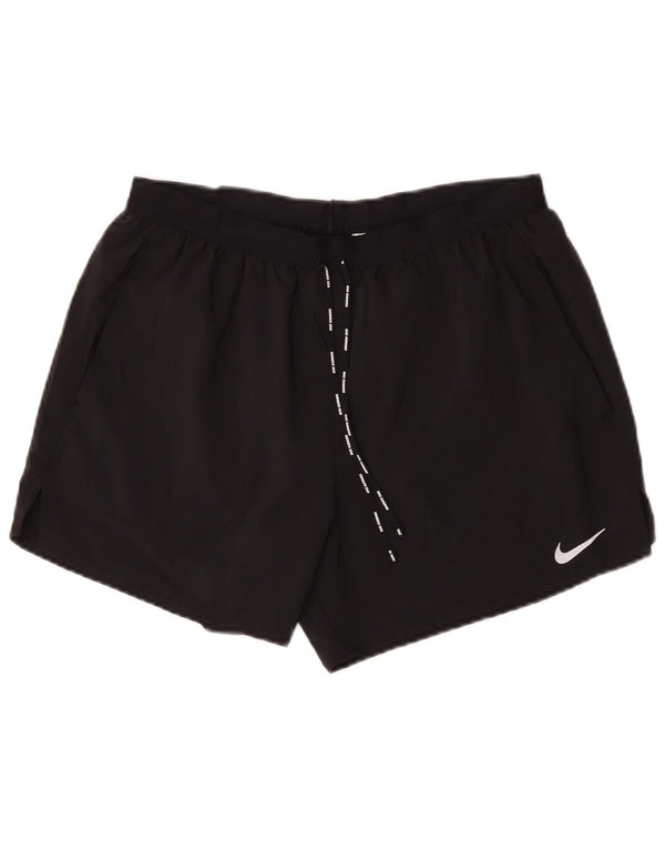 Nike Herren Dri Fit Sportshorts, groß, aus schwarzem Polyester