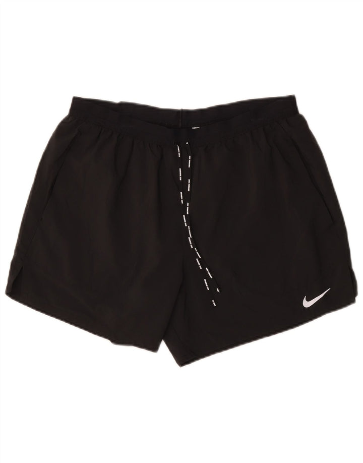 Nike Herren Dri Fit Sportshorts, groß, aus schwarzem Polyester