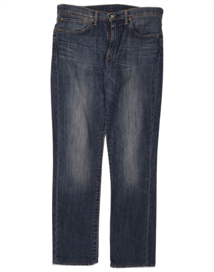 LEVI'S Herren 511 Slim Jeans W34 L34 Blaue Baumwolle