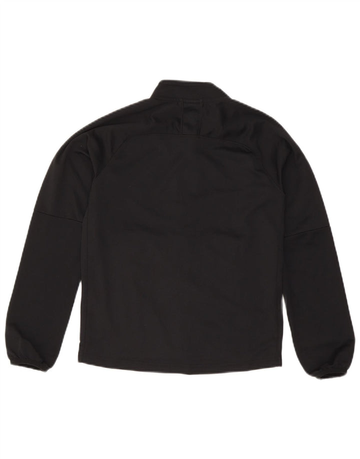 Nike Dri-Fit-Trainingsanzugoberteil für Jungen, 10–11 Jahre, mittleres schwarzes Polyester