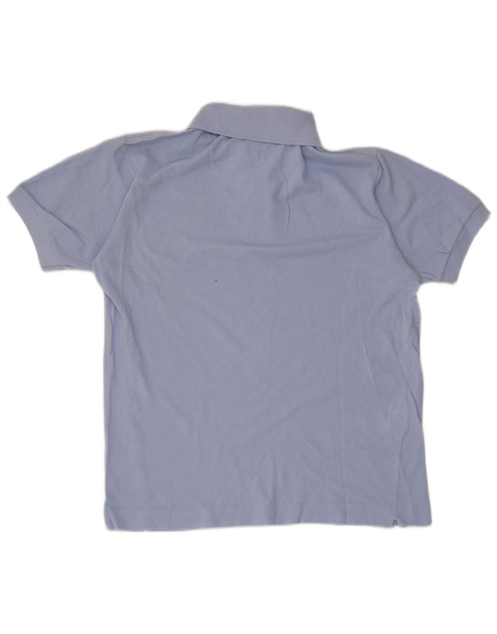 Lacoste Herren-Poloshirt, Größe 3, klein, blaue Baumwolle