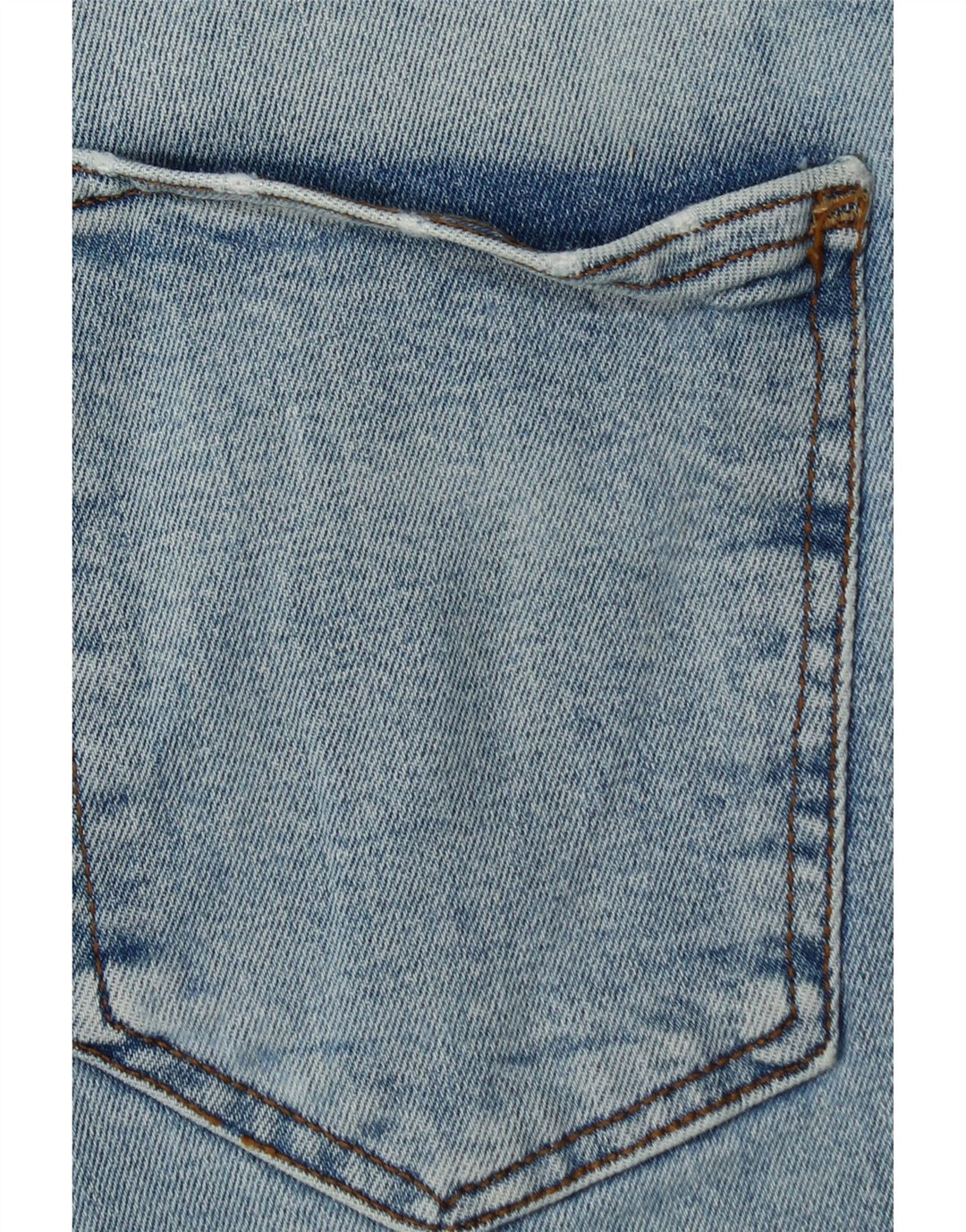 Zara Herren Slim Jeans EU 42 Large W32 L30 Blaue Baumwolle