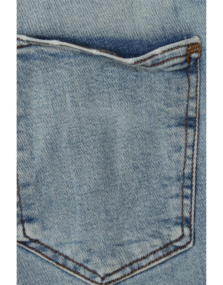 Zara Herren Slim Jeans EU 42 Large W32 L30 Blaue Baumwolle