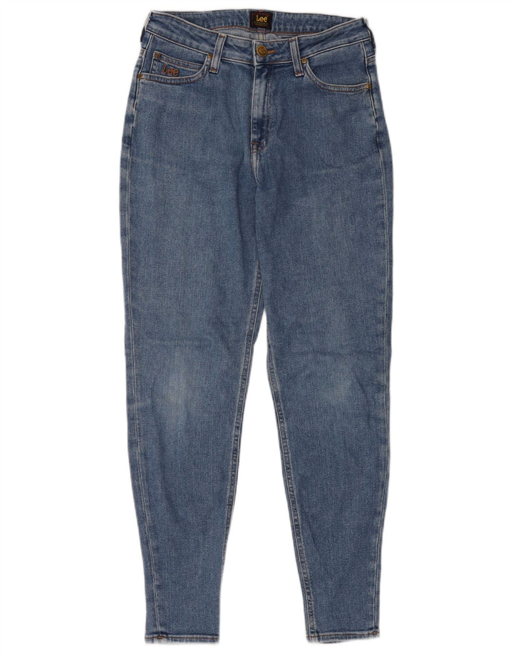 LEE Damen Slim Jeans W30 L31 Blaue Baumwolle