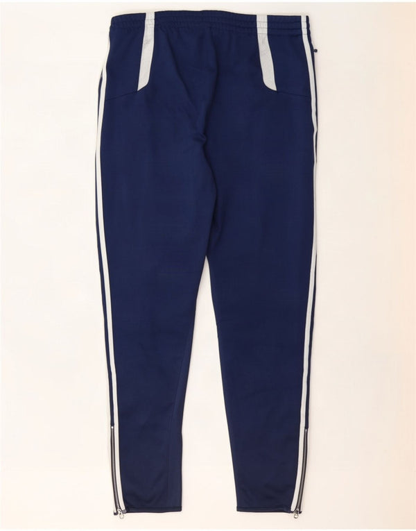 Adidas Herren-Trainingsanzug mit Grafik, Größe L, Marineblau, Polyester
