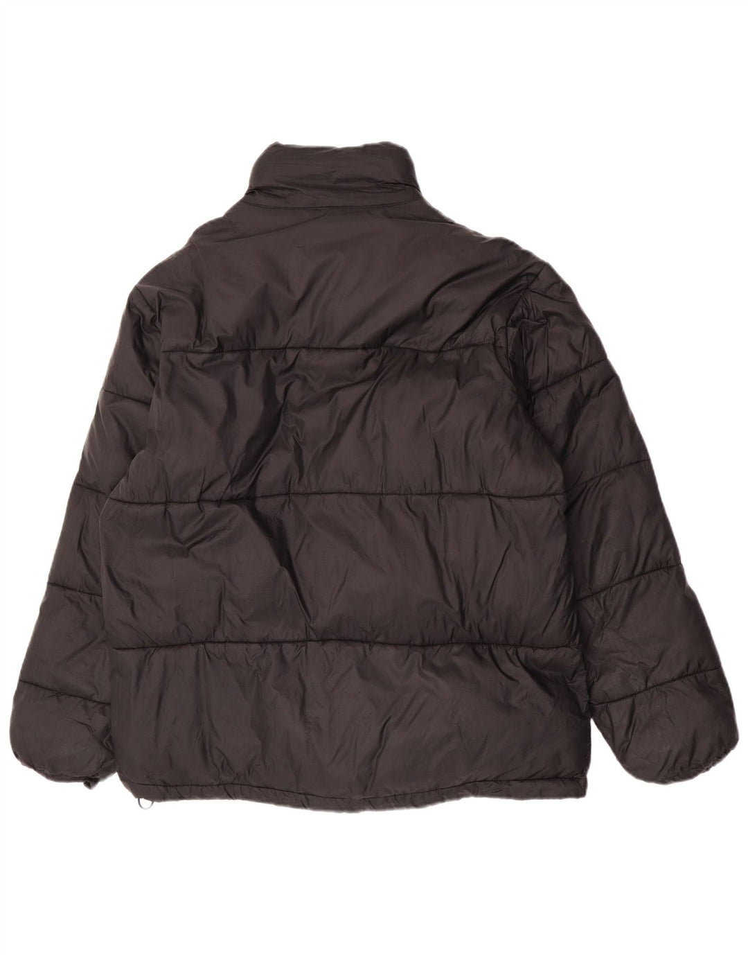 Zara Herren Wattierte Jacke UK 38 Medium Schwarz Polyamid