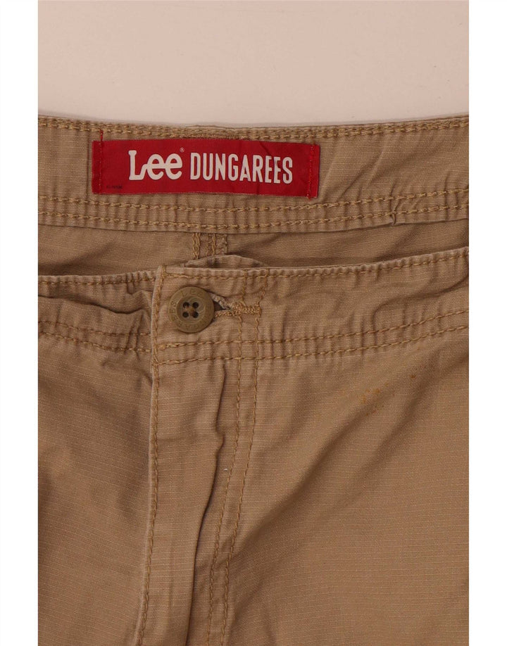 Lee Herren Latzhose Cargoshorts W40 XL Beige