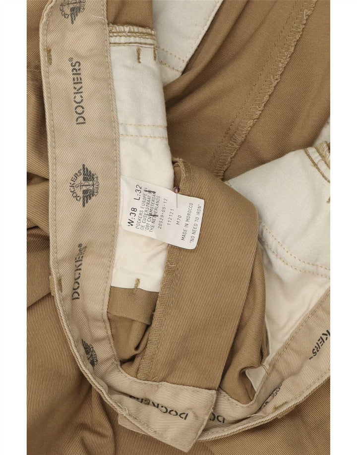 Dockers Mens Pegged Cargo Hose W38 L32 Beige