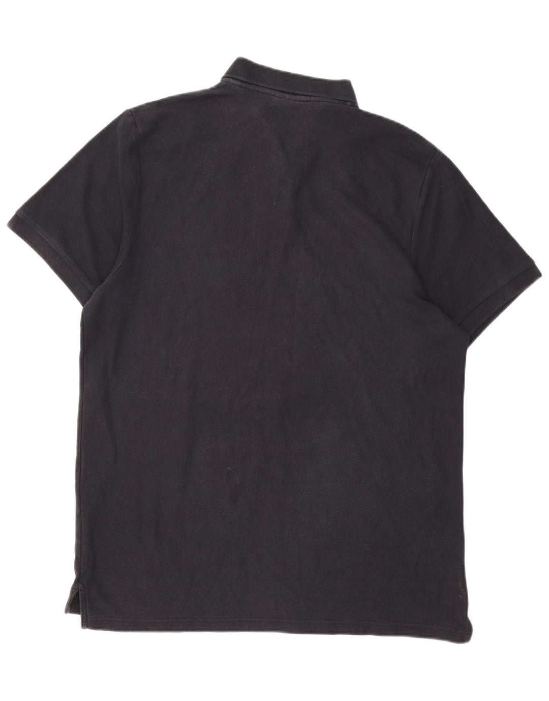 NIKE Herren Poloshirt 2XL Schwarz Baumwolle