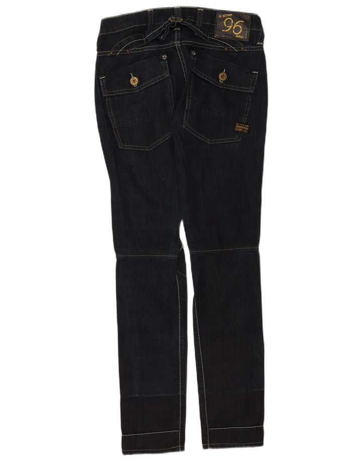 G-Star Damen Slim Jeans W26 L32 Marineblau Baumwolle