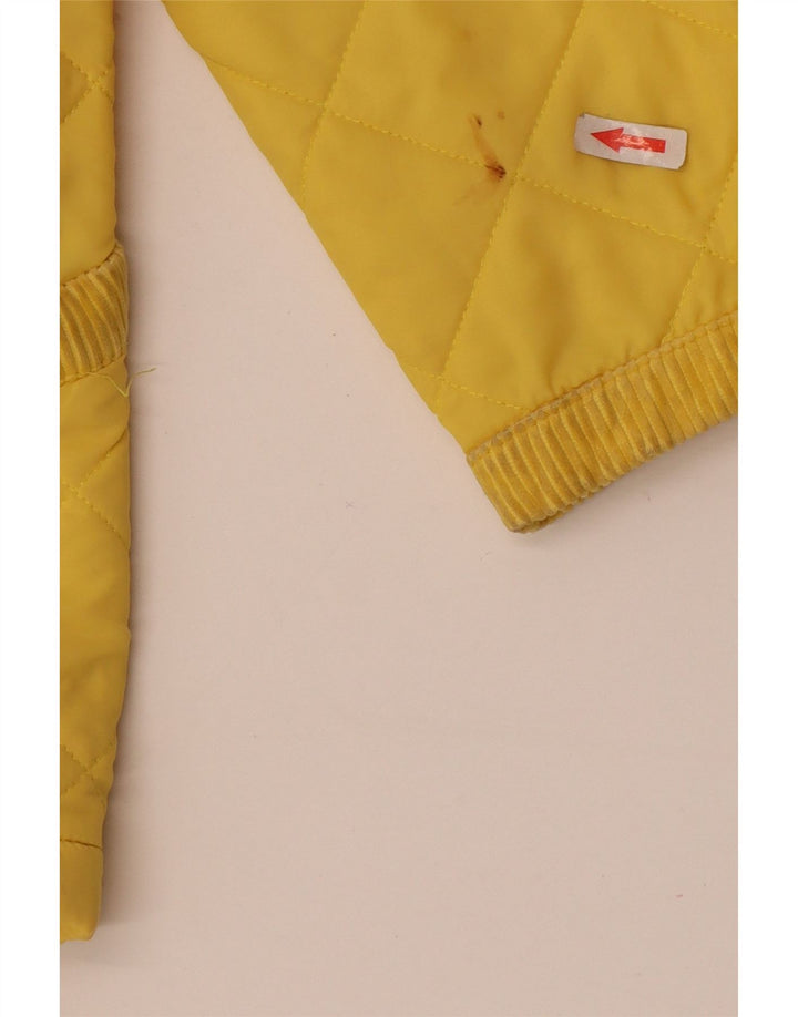 Husky Damen Steppjacke UK 12 Mittelgelbes Polyamid