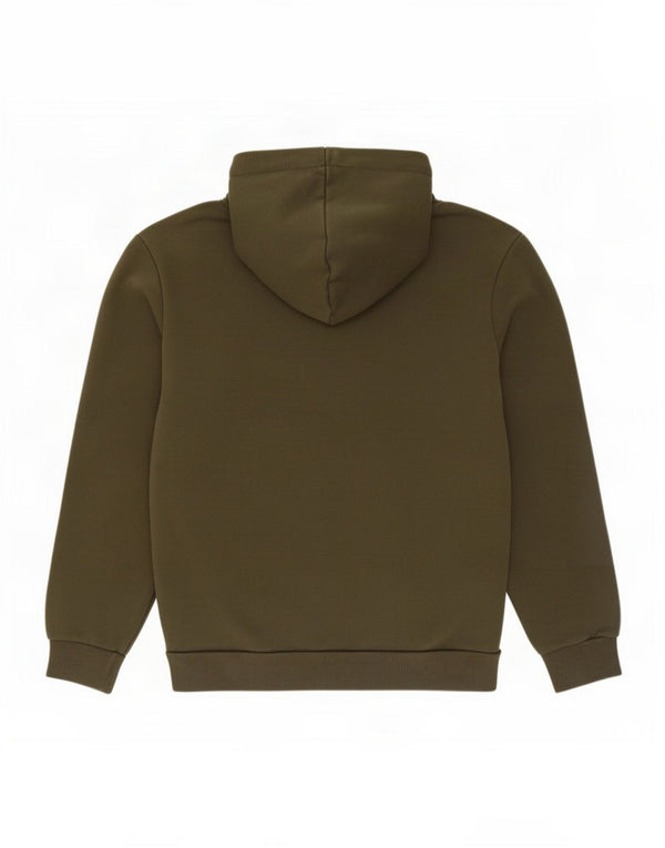 Puma Herren Graphic Hoodie Pullover Small Khaki Baumwolle