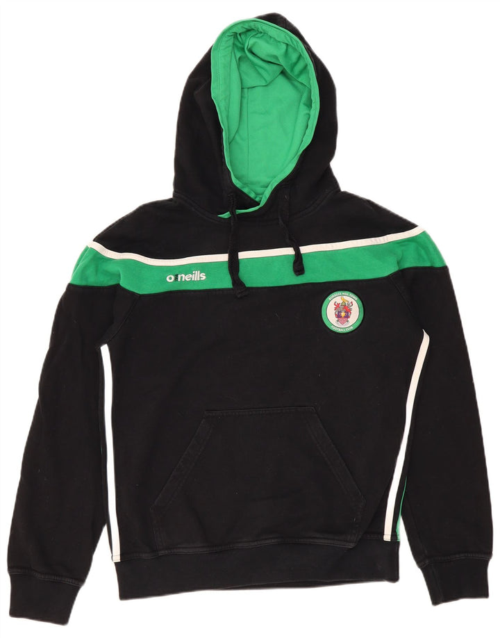 O'Neills Herren-Kapuzenpullover, Größe S, Schwarz, Colourblock-Baumwolle