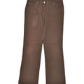 CONTE OF FLORENCE Womens Casual Trousers IT 44 Medium W32 L30 Brown | Vintage Conte of Florence | Thrift | Second-Hand Conte of Florence | Used Clothing | Messina Hembry 