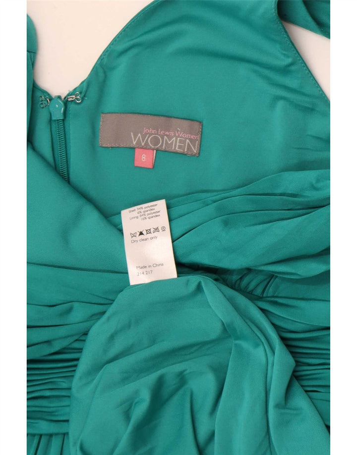 Ärmelloses Empire-Kleid für Damen von John Lewis, Größe S, Grün, Polyester