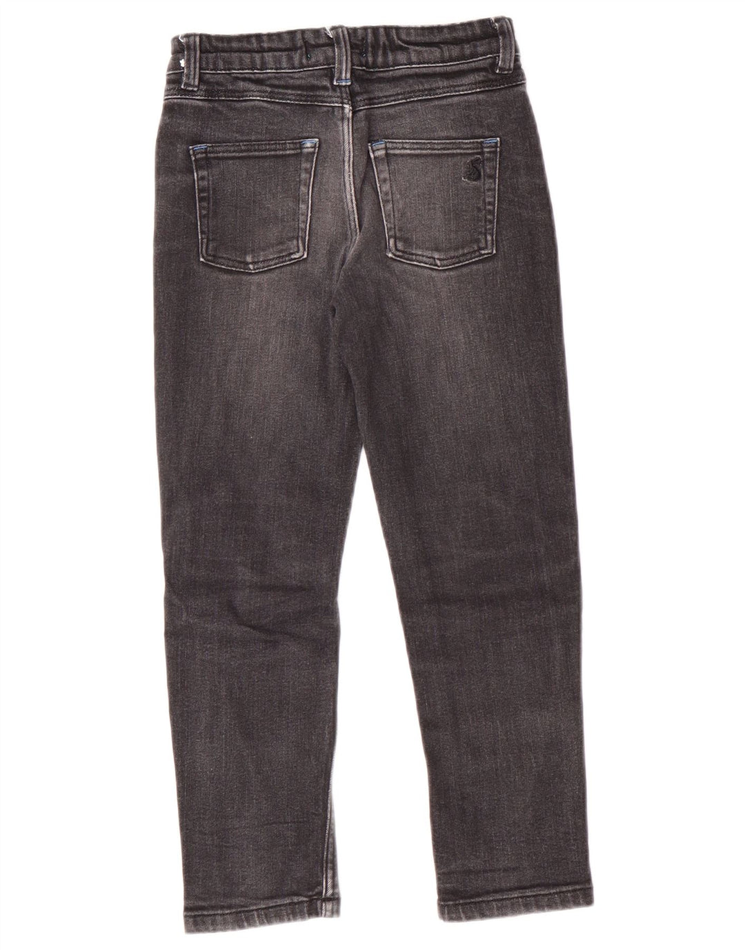 JOULES Boys Slim Jeans 5-6 Years W22 L20 Black Cotton