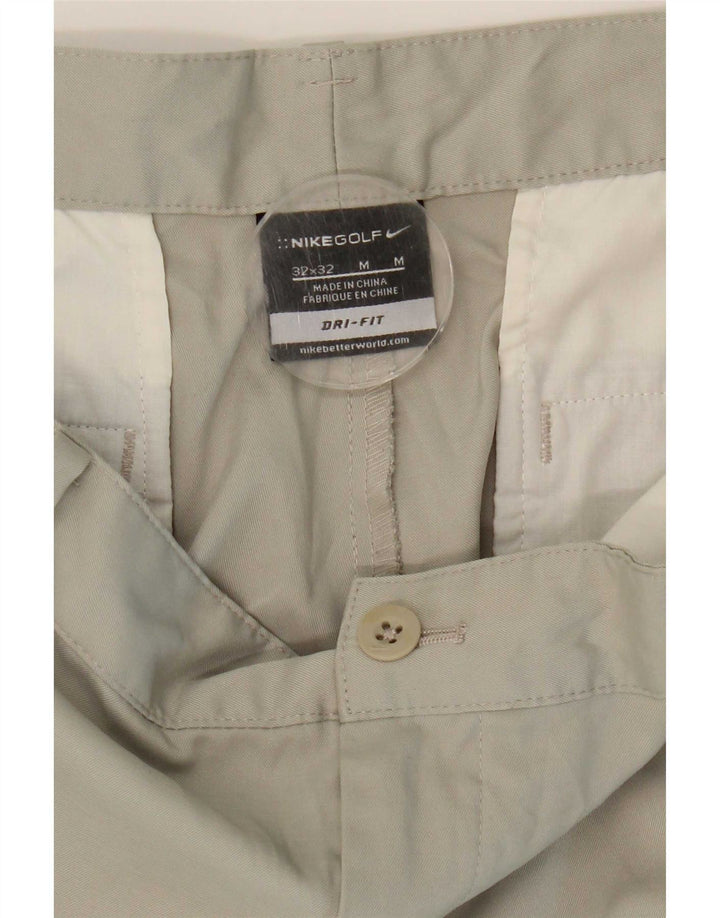 Nike Herren Dri Fit Straight Chino Hose W32 L32 Beige Polyester
