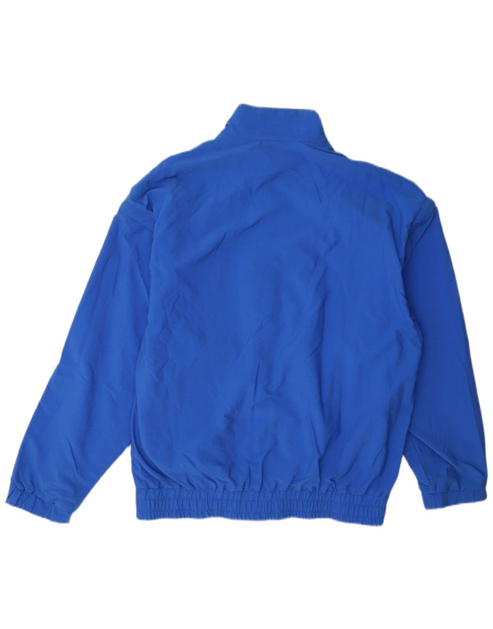 MARILENA Herren-Trainingsanzug-Oberteil, Jacke IT 52, Größe L, Blau, Polyamid