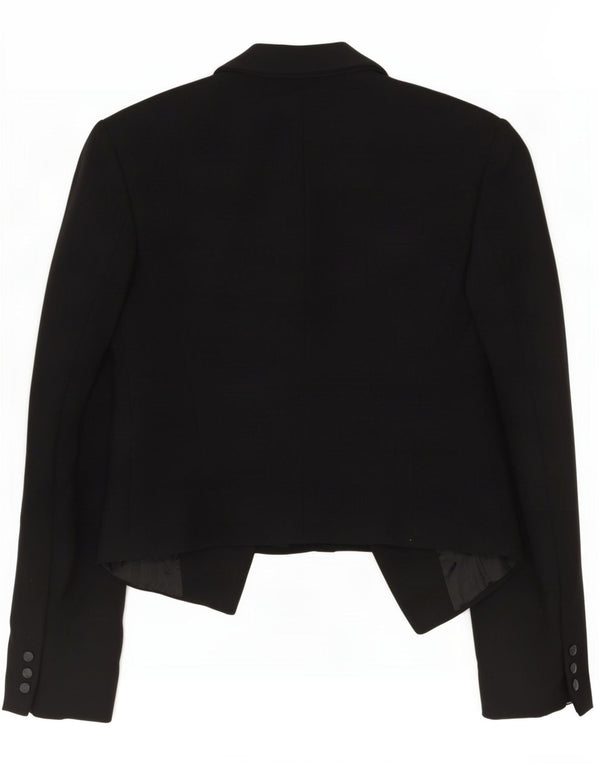 Marella Damen Bolerojacke UK 12 Mittelschwarzes Polyester