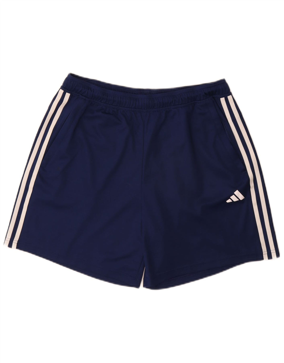 Adidas Herren Aeroready Sportshorts mit normaler Passform, großes marineblaues Polyester